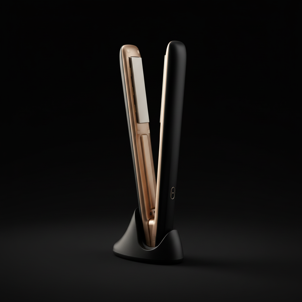 비럭스 실크온 초음파 헤어케어 기기 손상모복구 홈케어 물방울 고데기 초음파 일본 제품 이미지