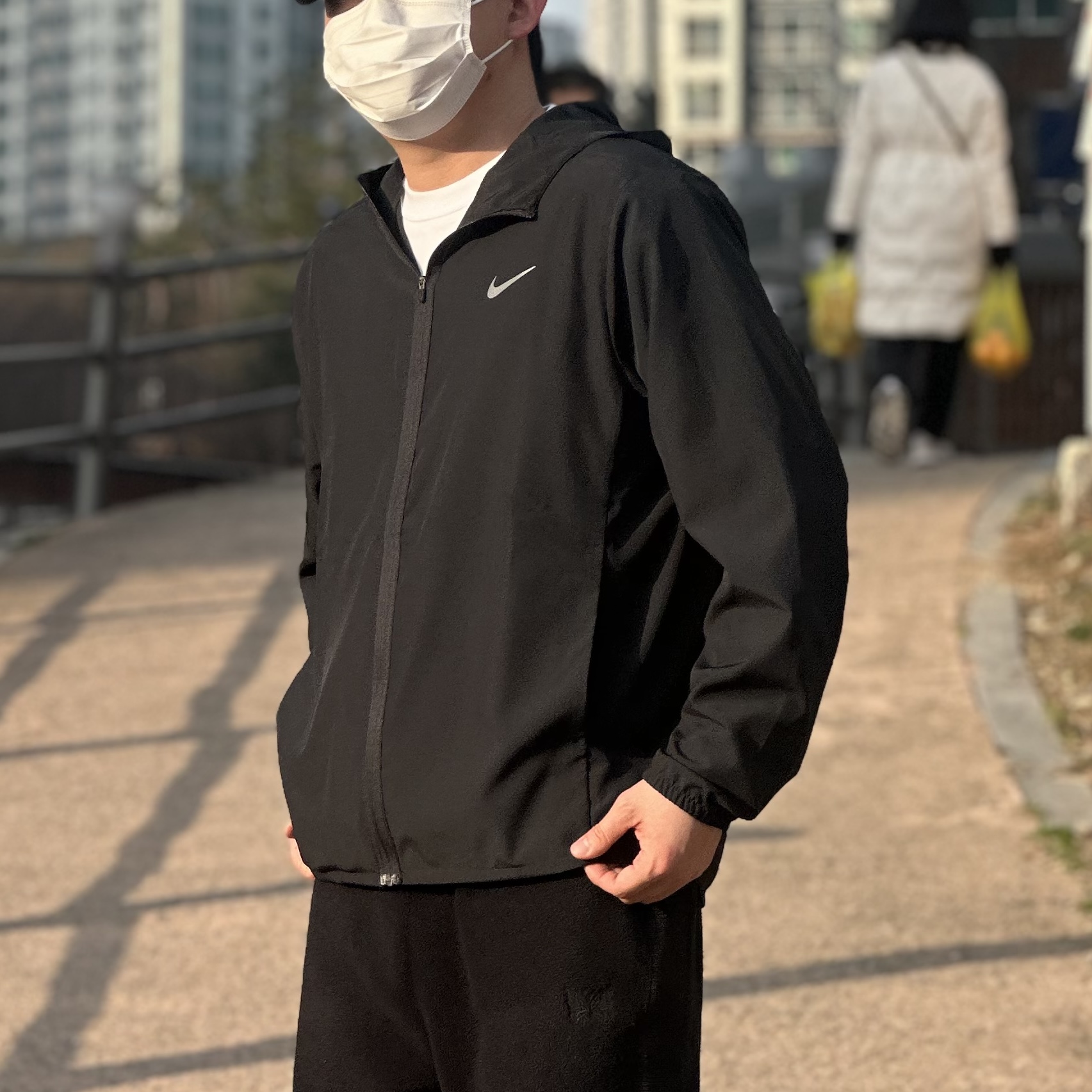 나이키 러닝 바람막이 자켓 후드 드라이핏 우븐 - 상세 이미지 3