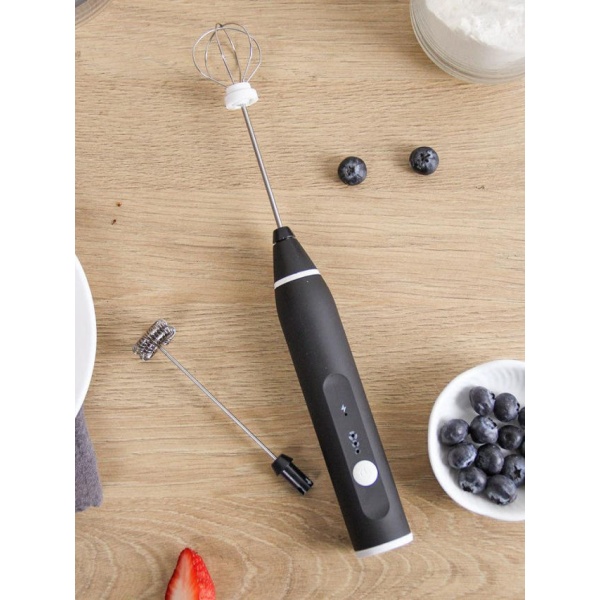 프리미엄 다기능 전기 핸드 믹서 베이킹 거품기 비터 USB 충전식 레벨 L 실버 레벨 L 실버 USB 충전식 - 상세 이미지 5