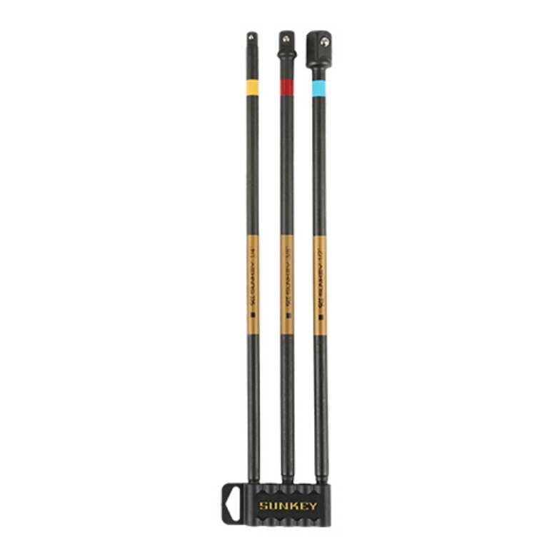 썬키 임팩소켓아답터 세트 1/4 3/8 1/2 300mm SIA-300S - 상품 이미지