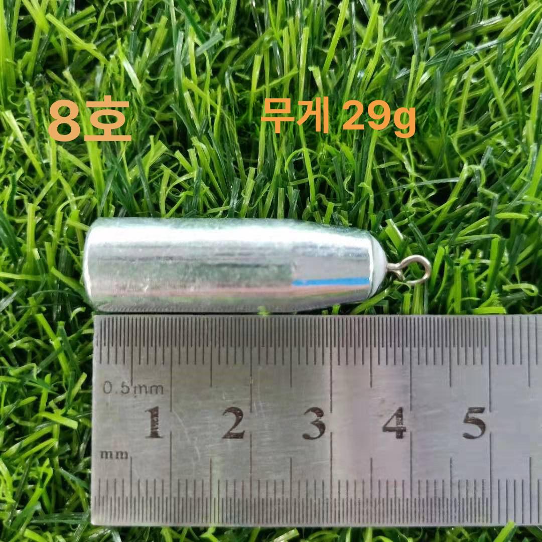다운샷 민물 바다루어 쭈꾸미 루어용 갑오징어 채비 광어 8호 29g 20개 - 상세 이미지 5