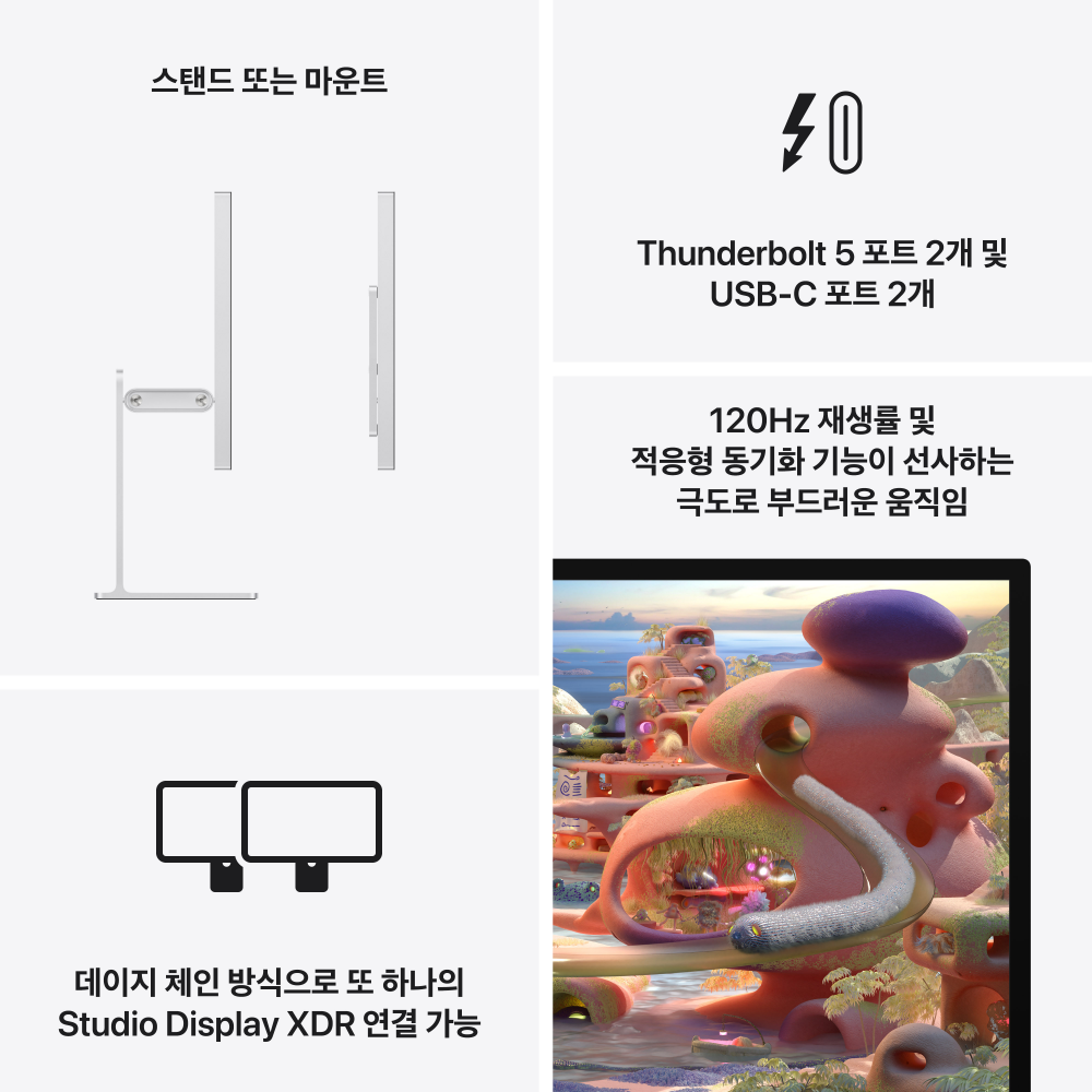 애플 스튜디오 디스플레이 XDR VESA 어댑터 초보도 간편하게 설치해 바뀌는 홈 환경