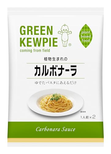 큐피 GREEN KEWPIE 식물성 카르보나라 (1인분X2봉) X 3개