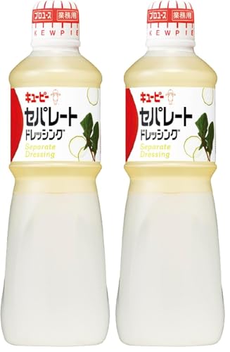 큐피 1L 세퍼레이트 드레싱 1000ml (업소용) 대용량 (X 2)