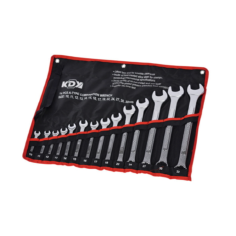 케이디와이 A타입조합렌치 세트 14pcs KCW-14S - 상품 이미지