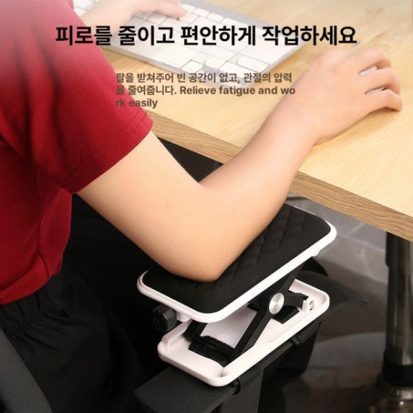프리미엄 사무실 의자 게이밍 중역 화이트 팔걸이 메쉬 책상용 바퀴 연장 1개 화이트 1개 - 상세 이미지 4