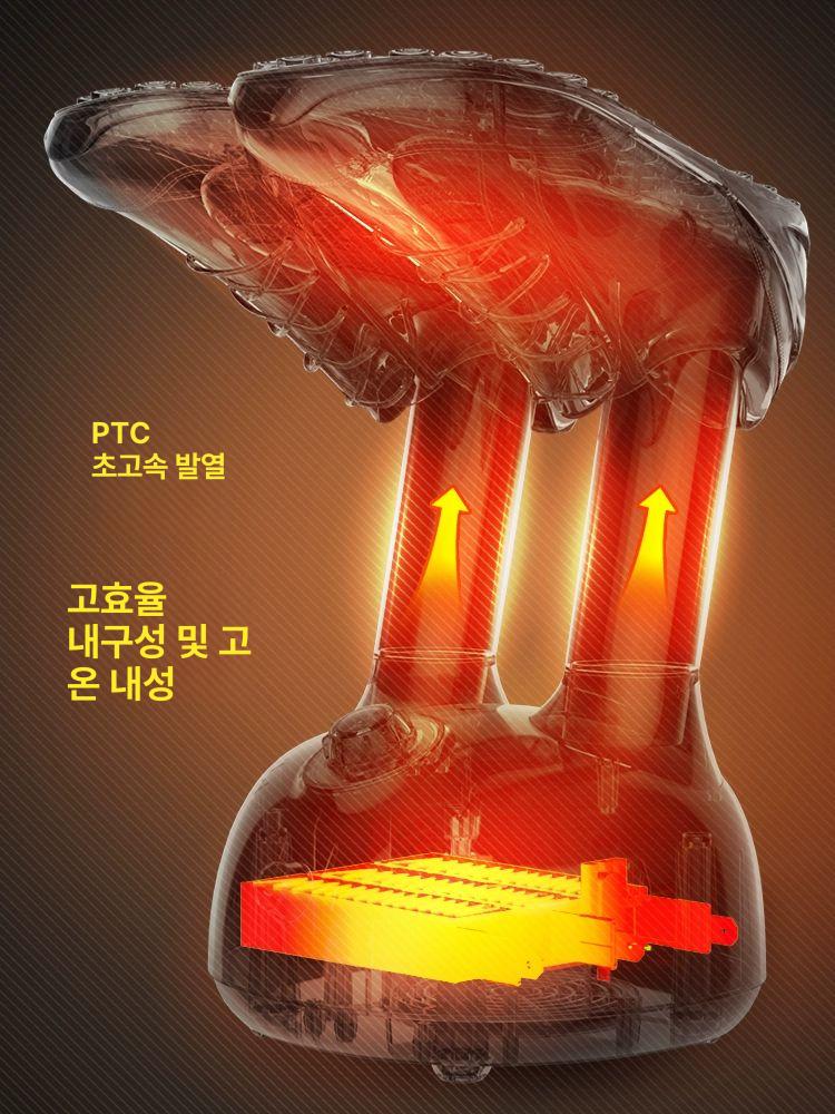 자외선 소독기 드라이기 탈취 신발살균기 타이머 가정용 기본 15분 건조 - 상세 이미지 4