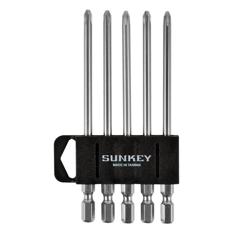 썬키 육각드라이버비트 세트 110mm 5pcs SDB-110 - 상품 이미지