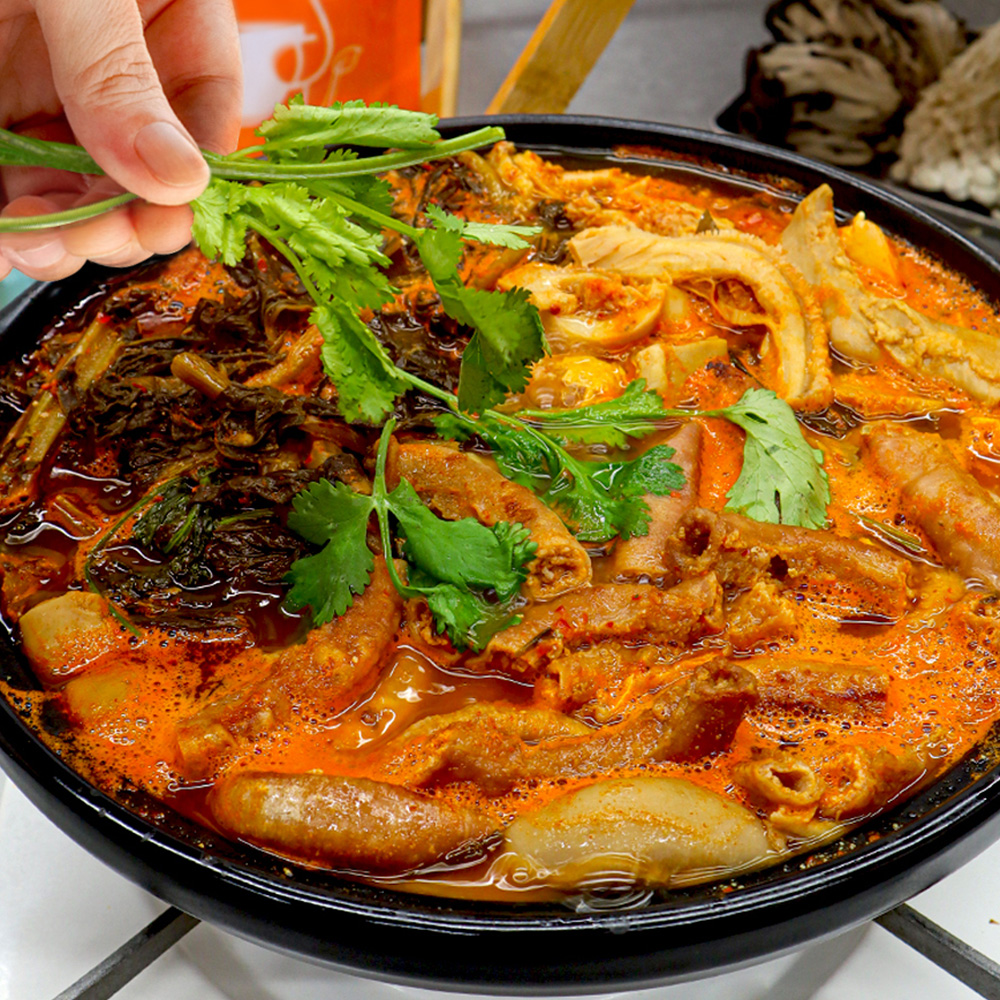자연가득 무청 시래기 소곱창전골 1kg - 상세 이미지 4