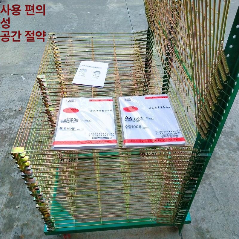 판화 건조대 캔버스 거치대 인쇄물 하중 유화 실크스크린 25칸 5x5 3kg - 상세 이미지 4