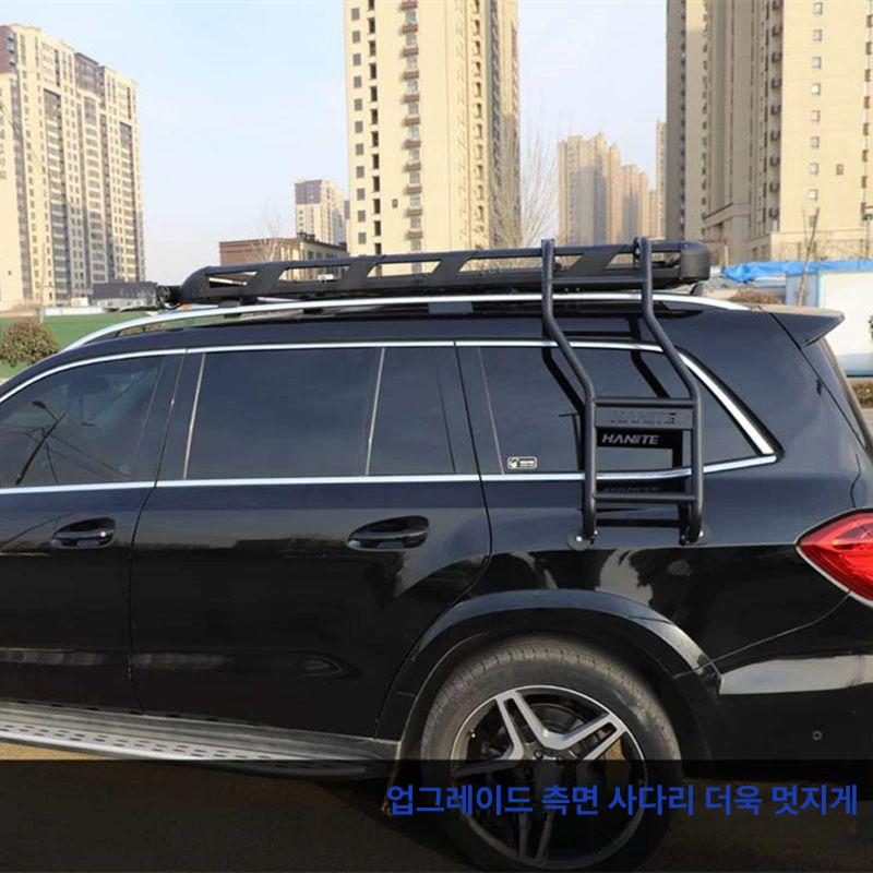 SUV 측면 사다리 오프로드 지붕 자동차 사이드랙 발판 1단계 측면 사다리 드릴링 불필요 - 상세 이미지 5