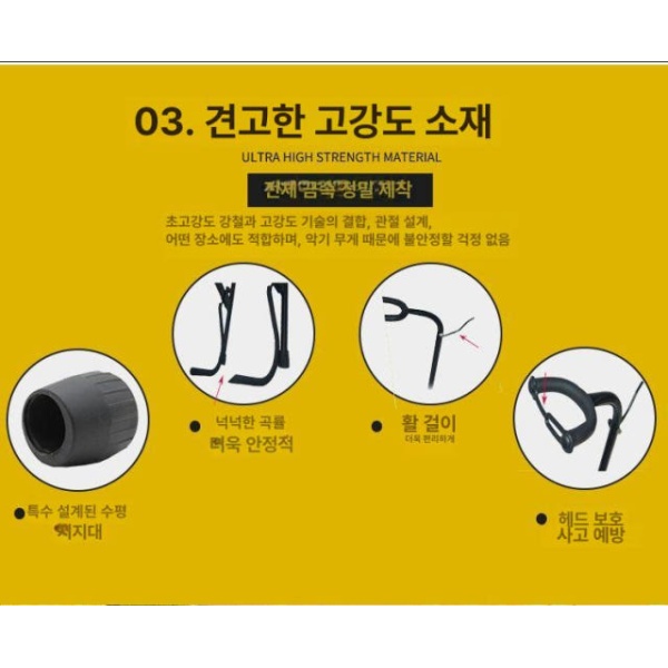 프리미엄 첼로 더블베이스 삼각대 콘트라베이스 거치대 거치받침대 블랙 스탠드 블랙 첼로 스탠드 - 상세 이미지 3