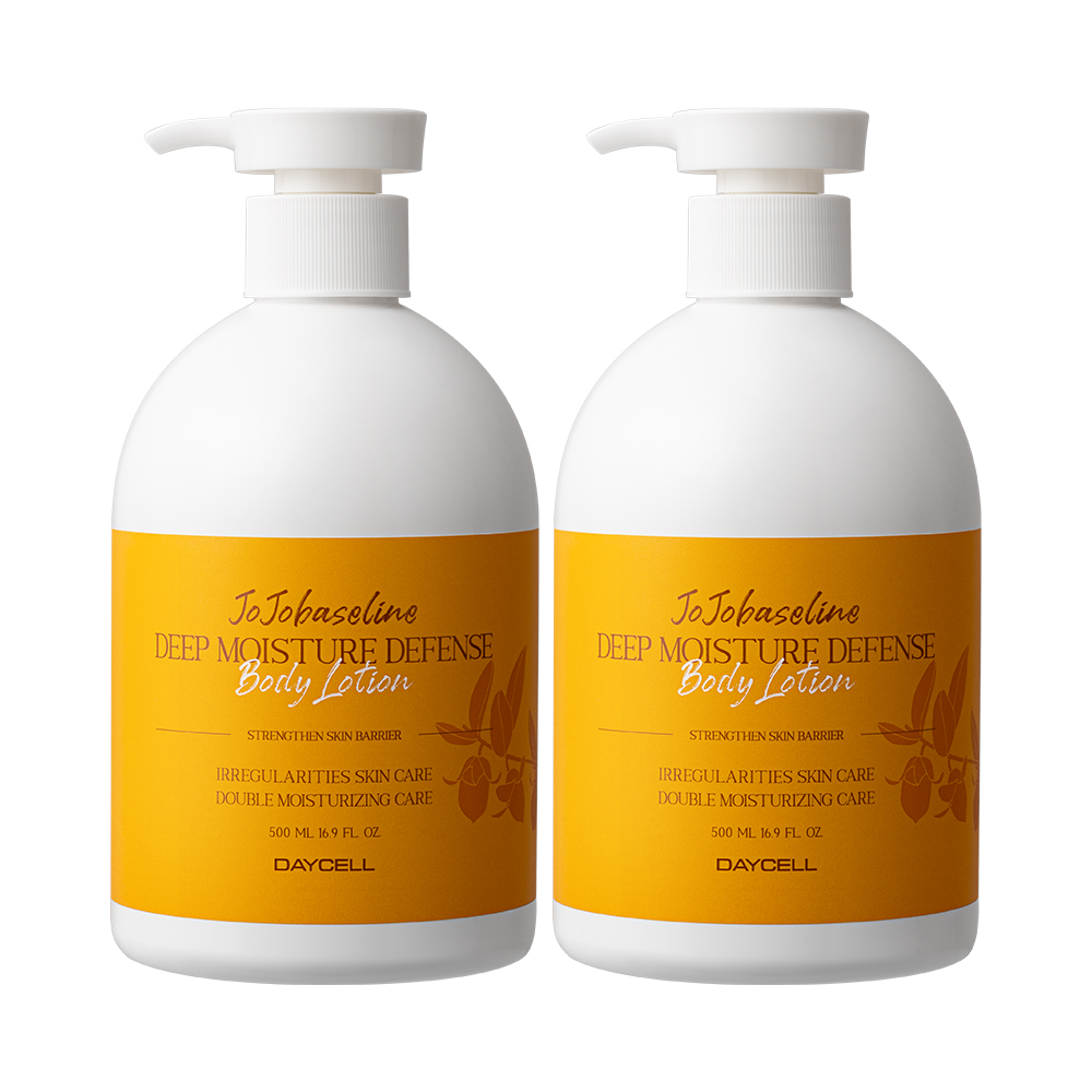 호호바세린 딥 모이스처 디펜스 바디로션 스위트플로럴향, 500ml, 2개 - 상품 이미지