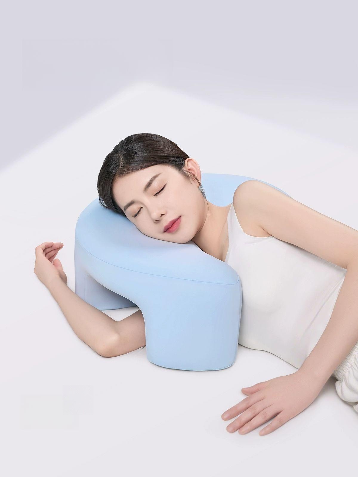 팔베개 메모리폼 옆으로 팔터널 자는 기능성 다기능 [컴포트 15cm] - 상품 이미지