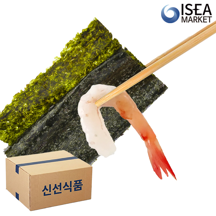 냉동 횟감용 아마애비 L-3L 20팩 새우회 아마에비 초밥용 북쪽분홍새우 박스 - 상품 이미지