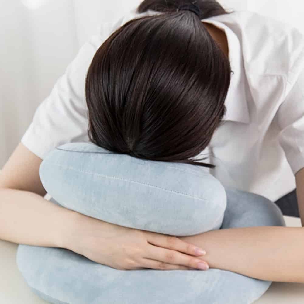 낮잠베개 엎드려자는 베개 사무실 쿠션 - 상품 이미지
