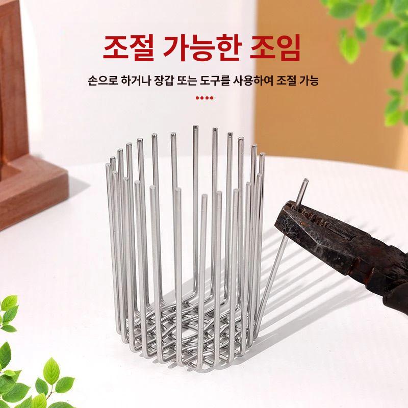 하수구 스테인리스 덮개 유가 배수구 커버 거름망 콘 스타일 [50 파이프] 직경 5cm - 상세 이미지 5