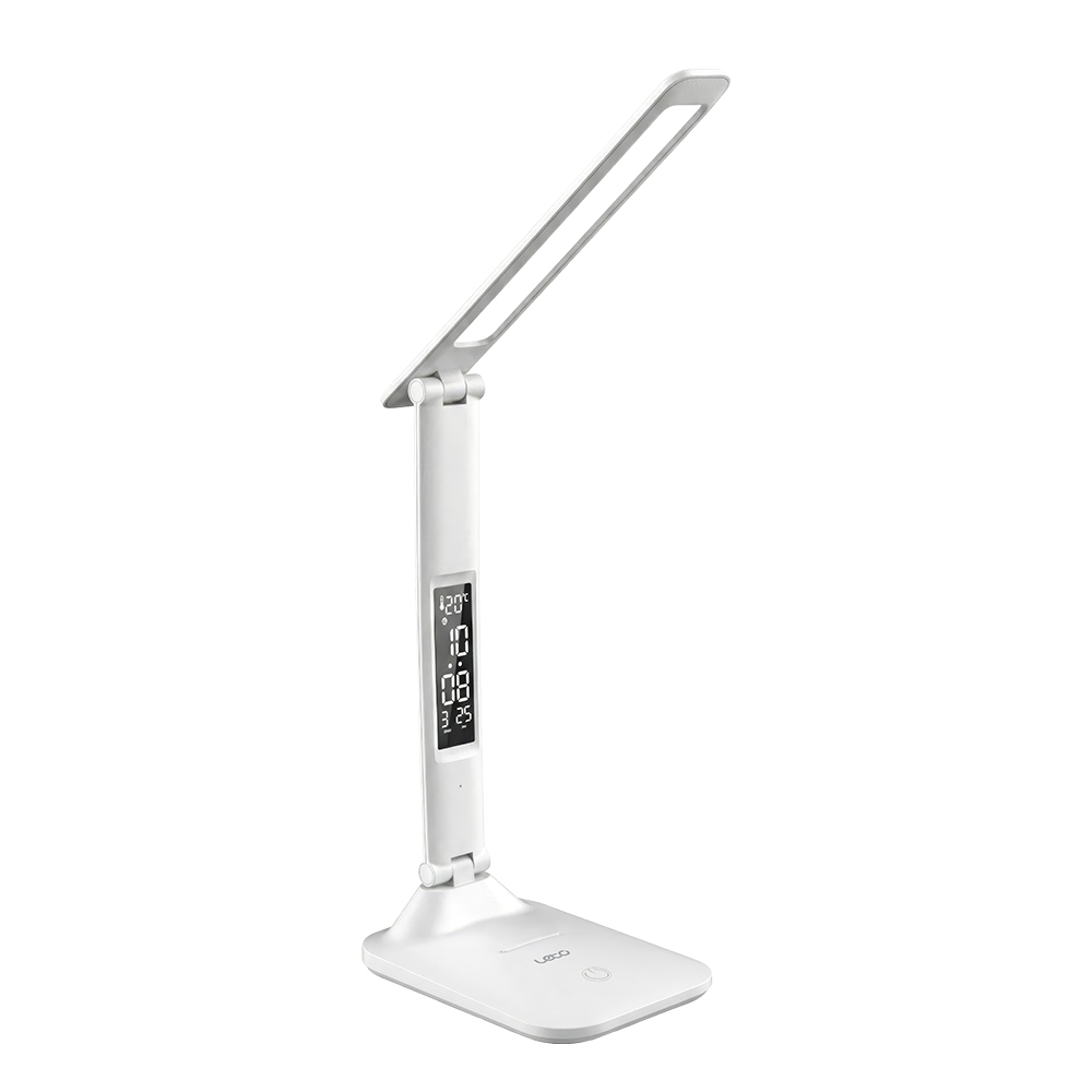 레토 LED 공부용 책상 스탠드 시계 달력 온도 시력보호 LLU-D21 이미지 2