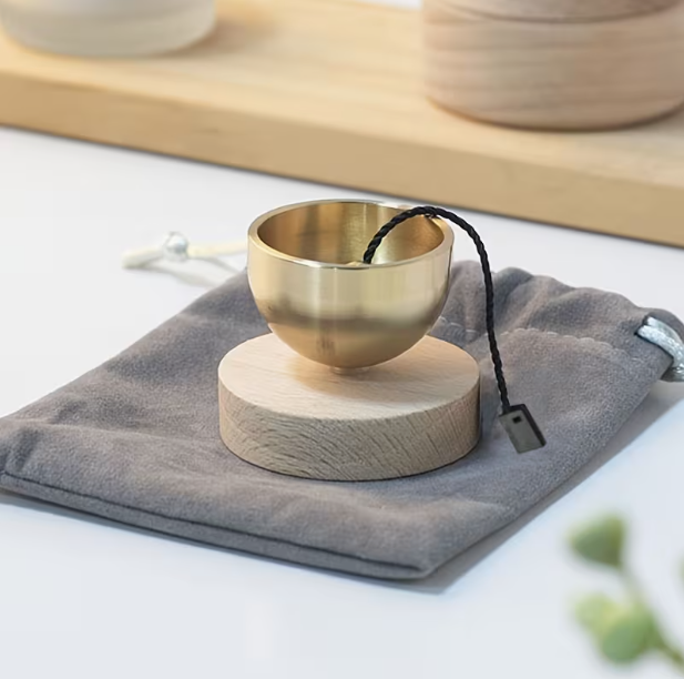 미니 싱잉볼 차크라 명상볼 요가종 소형 불교 용품 굿즈 이미지 3