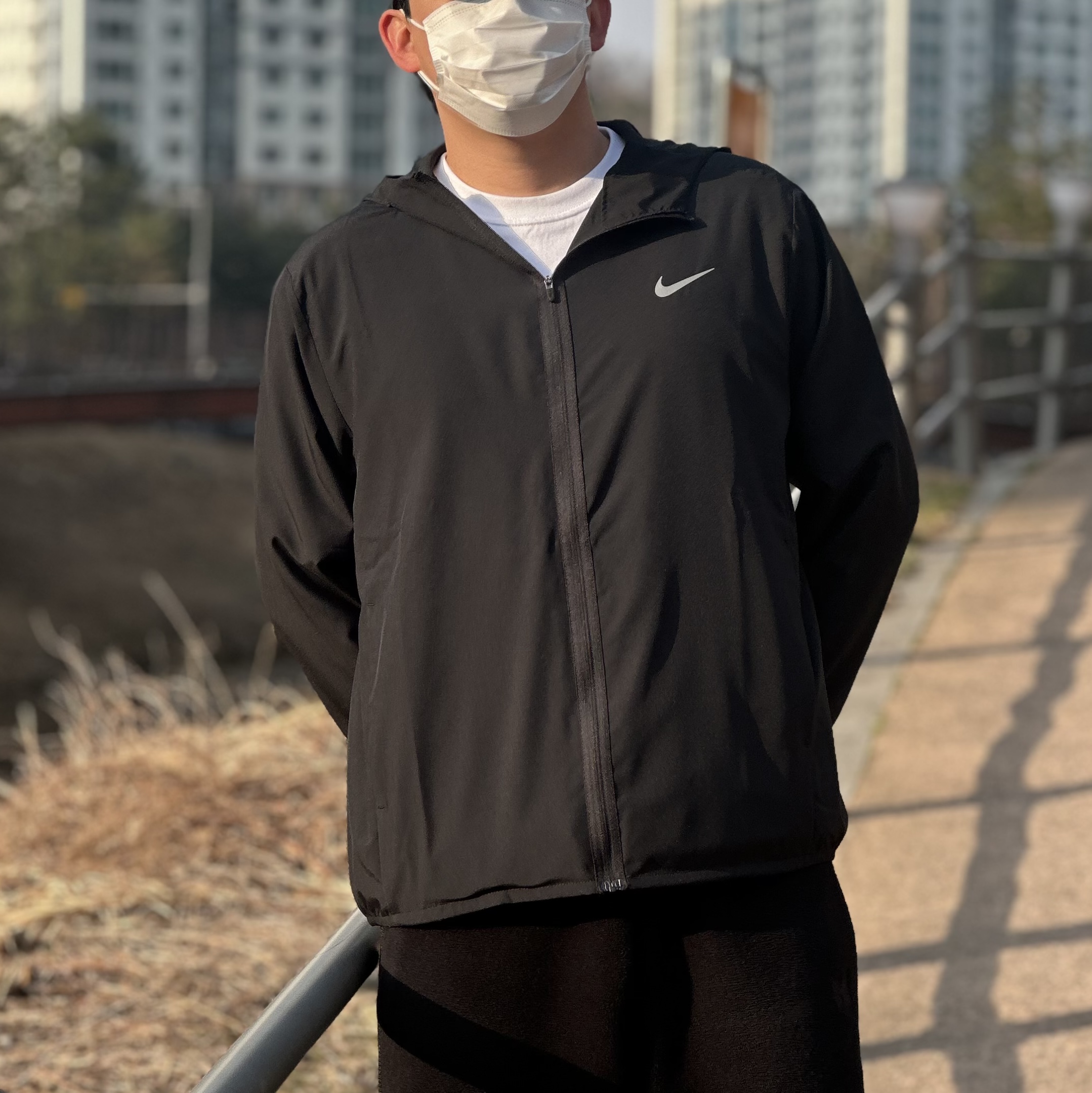나이키 러닝 바람막이 자켓 후드 드라이핏 우븐 - 상세 이미지 4