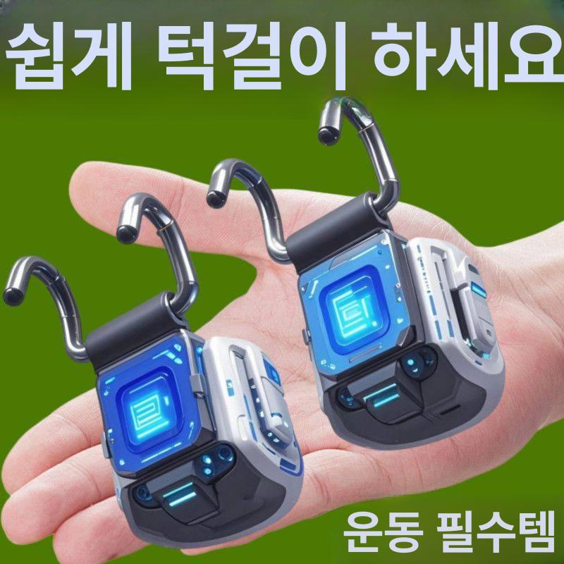 웨이트 보조 헬스 리프팅 후크 운동기구 철봉 스트랩 2개 세트 - 상세 이미지 2
