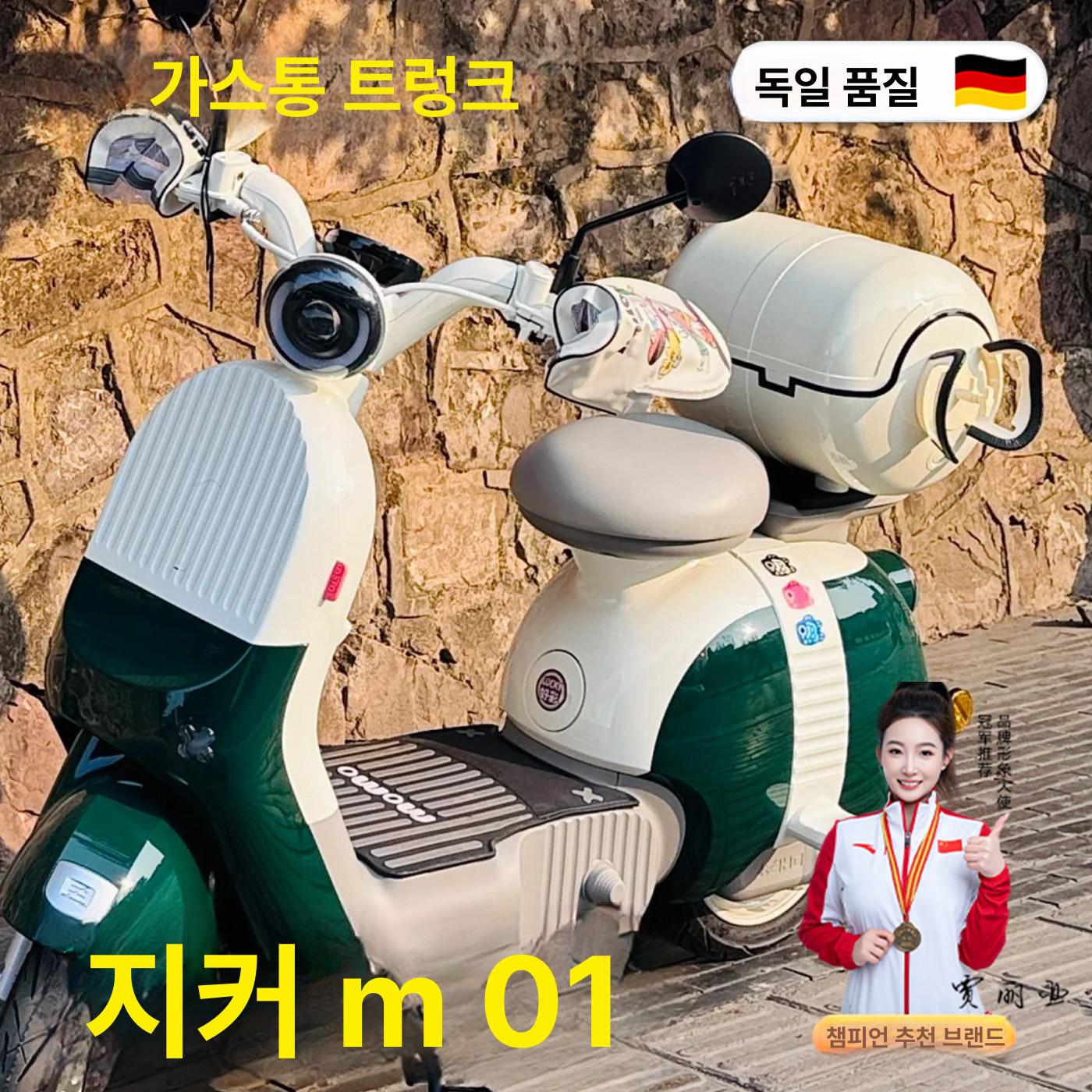 탑박스 바이크 수납함 배달통 바이크가방 리어백 수납 화이트 - 상세 이미지 2