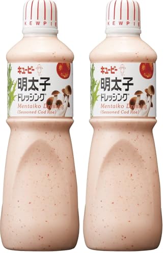 큐피 1L 명란 드레싱 1000ml (업소용) 대용량 (X 2)