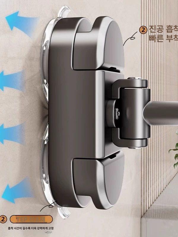 흡착 화장거울 LED 욕실 뷰티 접이식 확장 양면 확대 6인치 - 상세 이미지 5