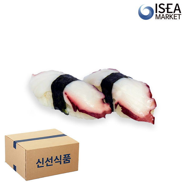초밥용 문어 2.5kg(100gx25팩) 문어슬라이스 초문어 초밥재료 박스 - 상세 이미지 4