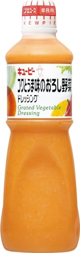 큐피 1L 깊은 맛과 감칠맛의 간 야채 드레싱 1000ml (업소용) 대용량