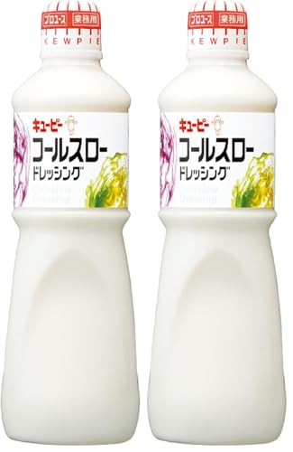 큐피 1L 콜슬로 드레싱 1000ml (업소용) 대용량 (X 2)