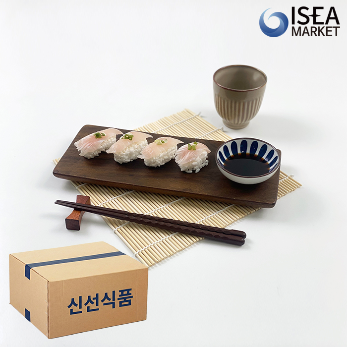냉동 초밥용 팡가시우스 3kg(120gx25팩) 초밥재료 스시 네타 박스 - 상세 이미지 5