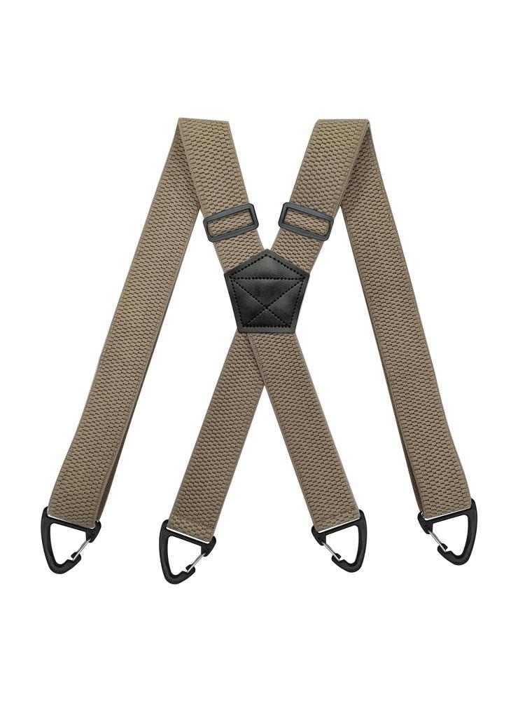 스포츠 멜빵 정장 어깨끈 남성용 버클 클립 벨트 작업용 그레이 120cm - 상세 이미지 3