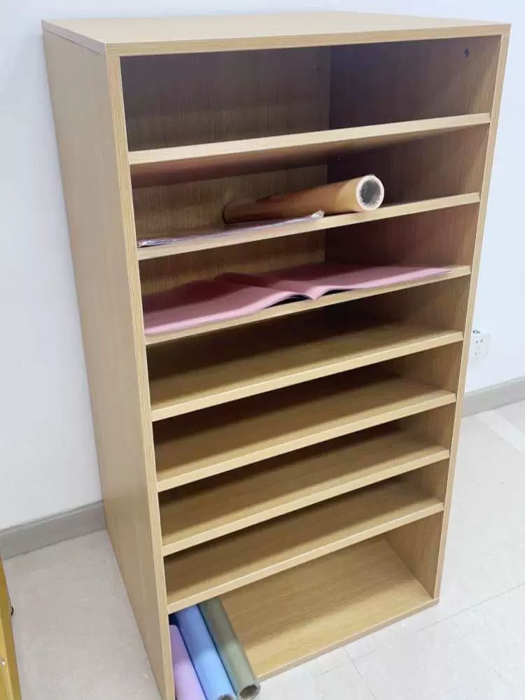 a3서류보관함 종이 지류 정리함 도화지 트레이 박스 66길이x42너비x122높이 화이트보드 미포함 - 상세 이미지 4