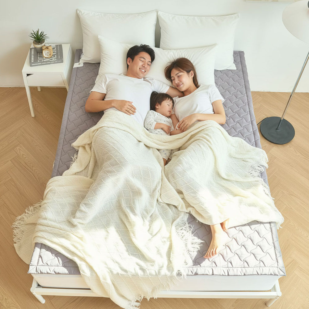 한일의료기 탄소매트 빨아쓰는 여행용 전기요 캠핑 차박 텐트 카본매트 두꺼운 퀸, 150x200cm - 상품 이미지