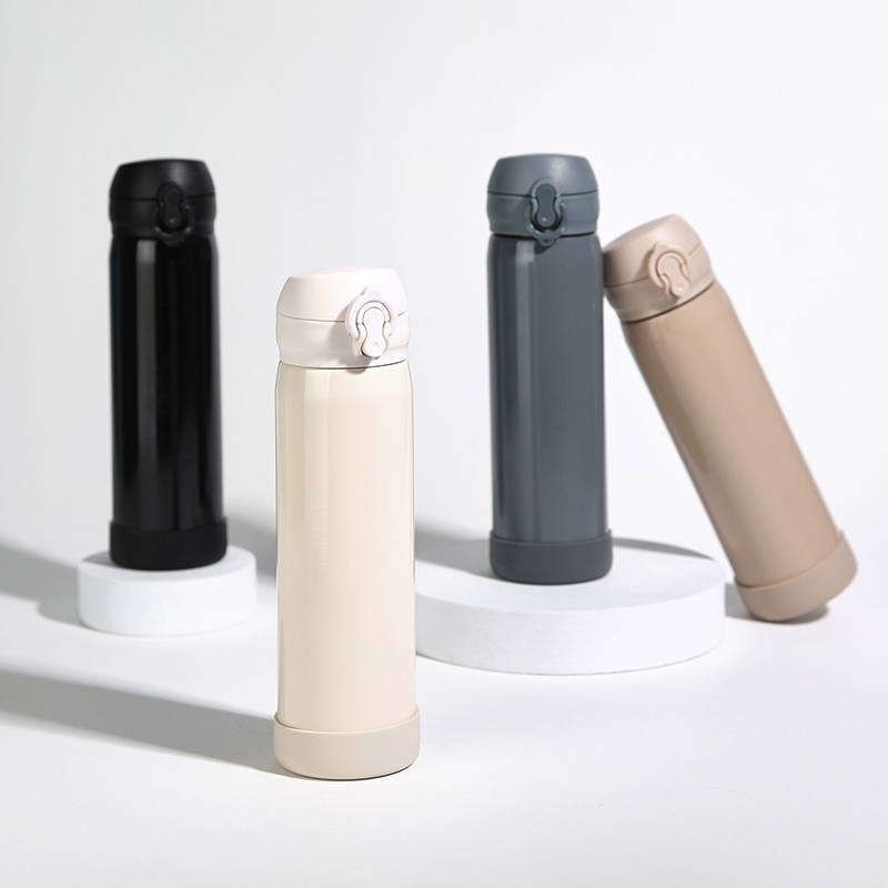 단체 이름 각인 선물 데일리 원터치 텀블러 500ml 가방 물병 물통 - 상세 이미지 2