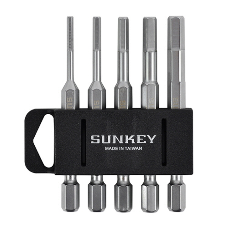 썬키 육각비트 세트 2.5~6.0mm 75mm SHB-75S - 상품 이미지