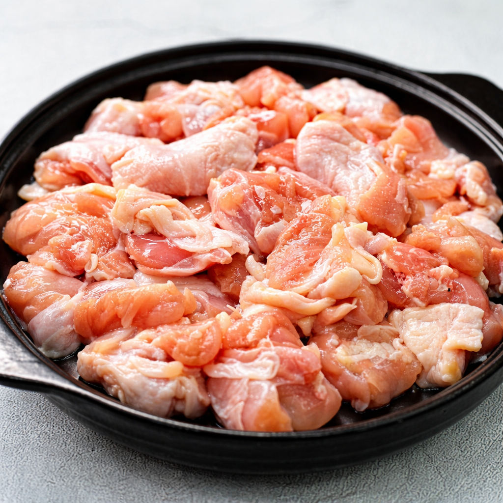 퇴근밥상 국내산 순살 닭다리살 뼈없는 닭정육 냉동 500g - 상세 이미지 3