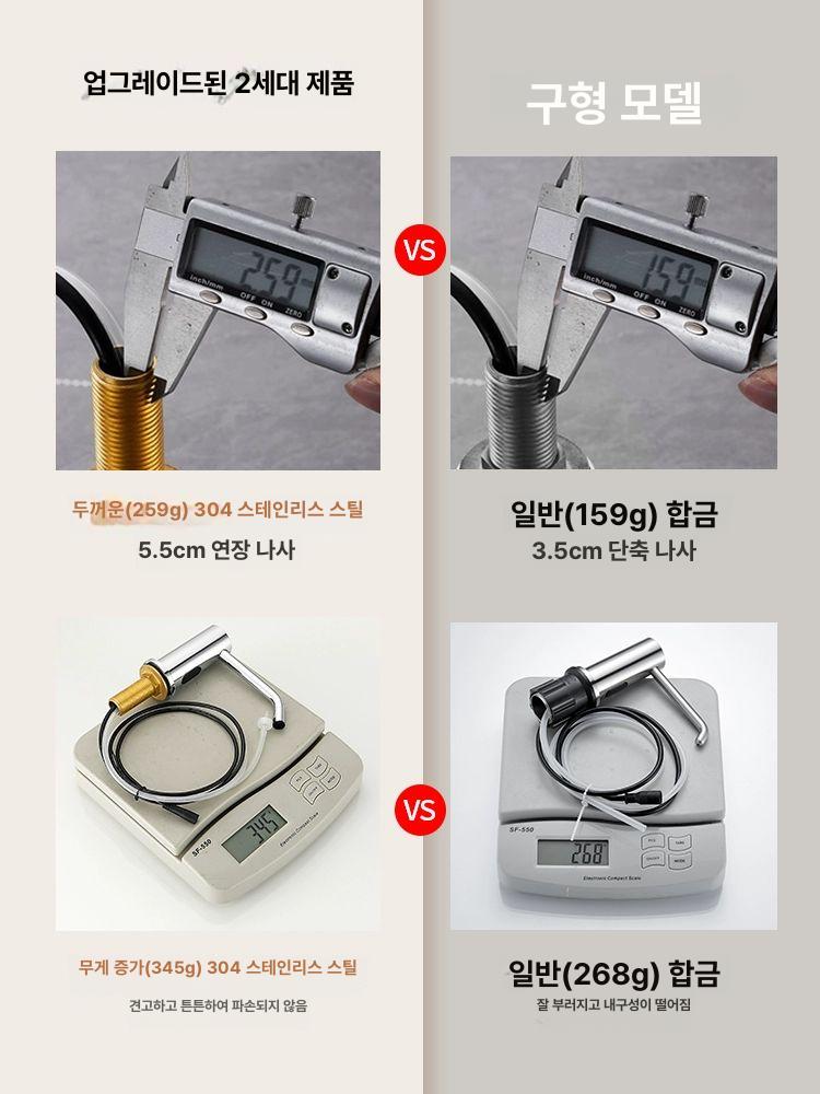 비접촉 디스펜서 거품 드롭 손 전원 화장실 세정제 폼 2161 플래이팅 드립 배터리 높이11cm - 상세 이미지 5