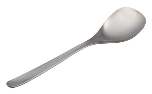 야나기소리 커틀러리 츠바메산조 스테인리스제 서비스 스푼 무광 커틀러리 18-8 스테인리스