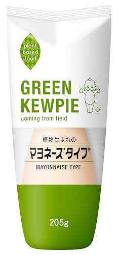 큐피 GREEN KEWPIE 식물 유래 마요네즈 타입 205g X 3개 플랜트 베이스