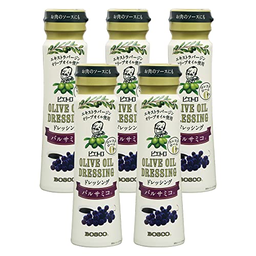 피에트로 드레싱 올리브 오일 발사믹 5개 [북이탈리아산 발사믹 100% 사용] 엑스트라 버진