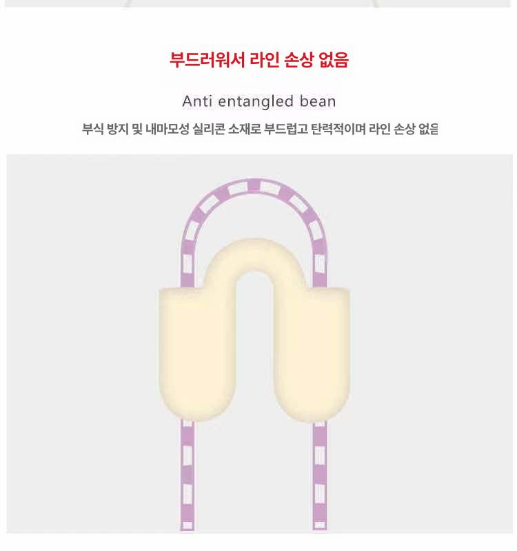 실리콘 찌스토퍼 방지봉 엉킴방지 채비 채비소품 잉어 대형 40개+클립 20개 프리사이즈 - 상세 이미지 2