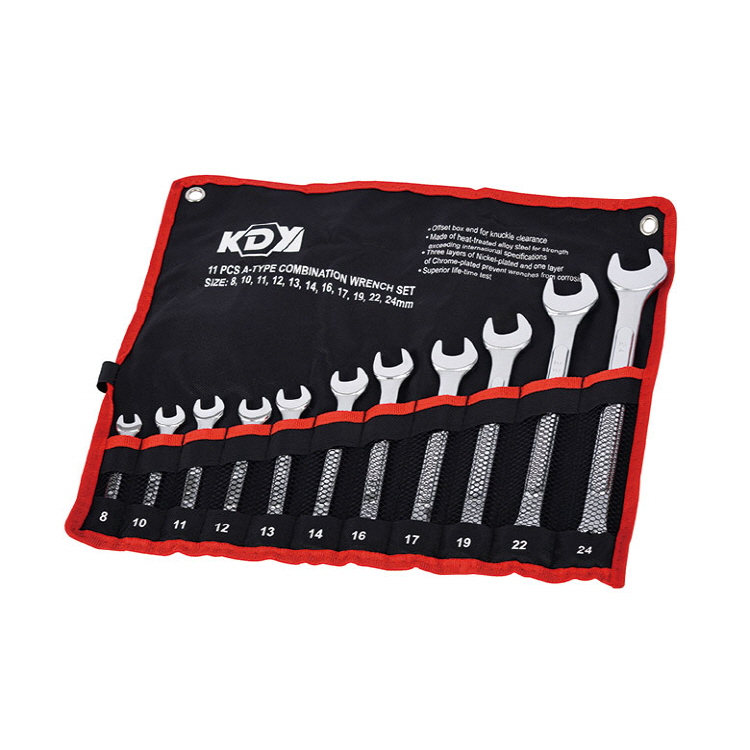 케이디와이 A타입조합렌치 세트 11pcs KCW-11S - 상품 이미지