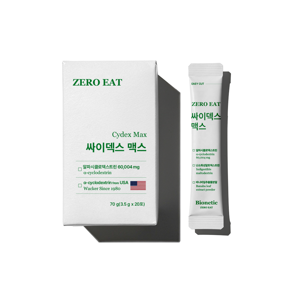 바이오네틱 고함량 알파CD 분말 제로이트 알파시클로덱스트린 1박스 20포 제품 이미지