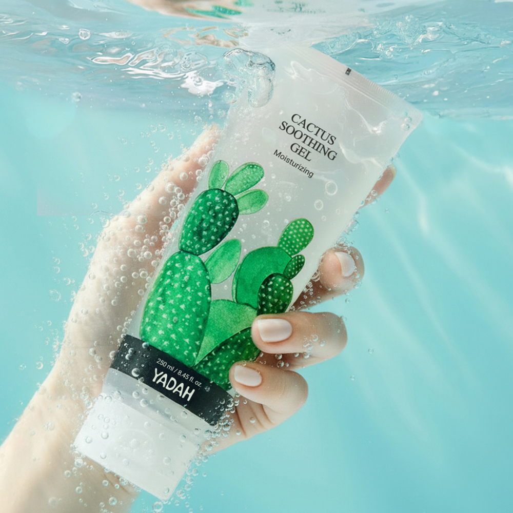 야다 선인장 수딩젤 비건 수분진정 쿨링 바디로션 250ml, 2개 이미지 6
