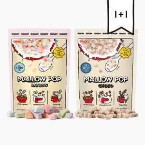 멜로팝 레인보우 건조 마시멜로 110g 1+1 맛있게 먹은 솔직 후기 - 상품 이미지 3