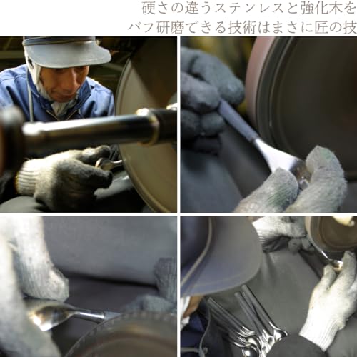 야나기소리 커틀러리 츠바메산조 스테인리스제 흑색 손잡이 18-8 스테인리스