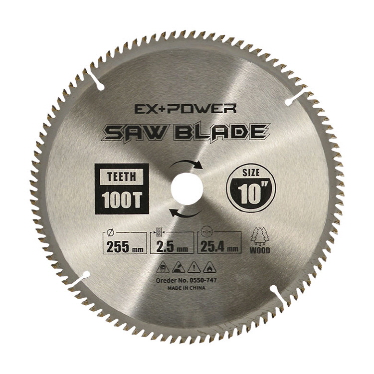 이엑스파워 팁소 원형톱날 목재용 255mm EXC-10100 - 상품 이미지
