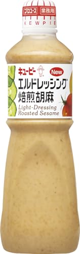 큐피 1L 드레싱 볶은 참깨 1000ml (업소용) 대용량 음식점용